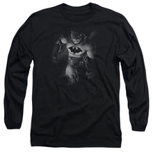 Load image into Gallery viewer, Batman Materialized Mens Long Sleeve Shirt Black
