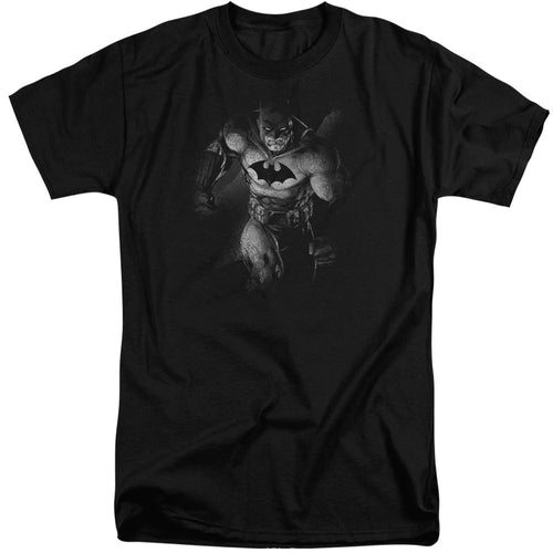 Batman Materialized Mens Tall T Shirt Black