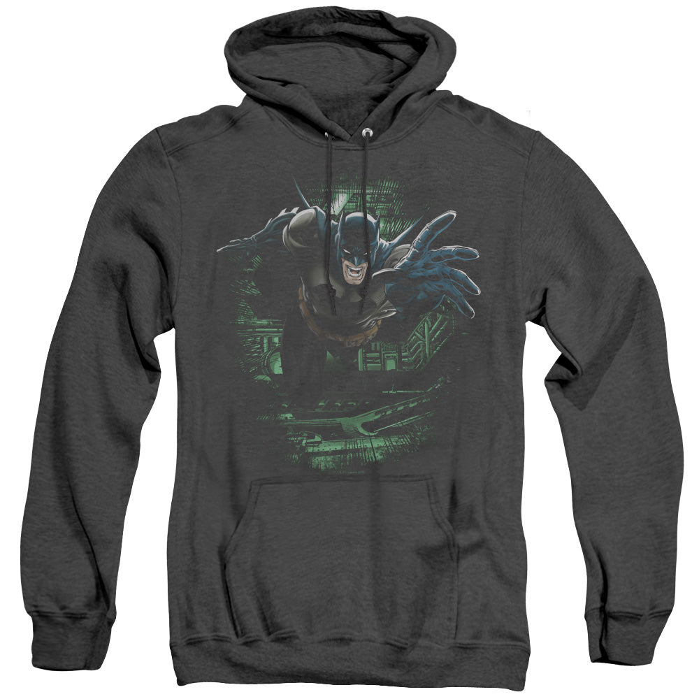 Batman Surprise Heather Mens Hoodie Black
