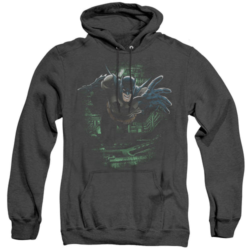 Batman Surprise Heather Mens Hoodie Black