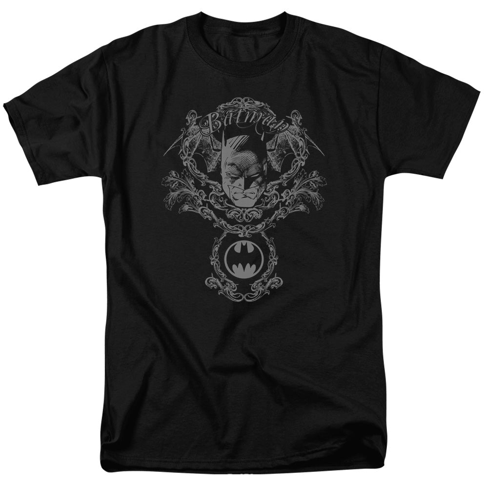 Batman Dark Knight Heraldry Mens T Shirt Black