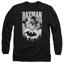 Load image into Gallery viewer, Batman Bat Metal Mens Long Sleeve Shirt Black
