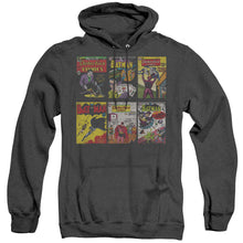 Load image into Gallery viewer, Batman Bm Covers Heather Mens Hoodie Black
