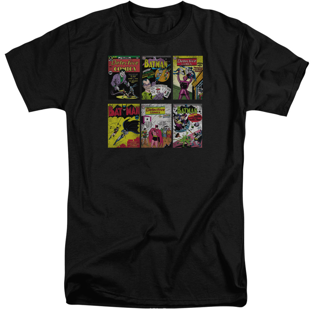 Batman Bm Covers Mens Tall T Shirt Black