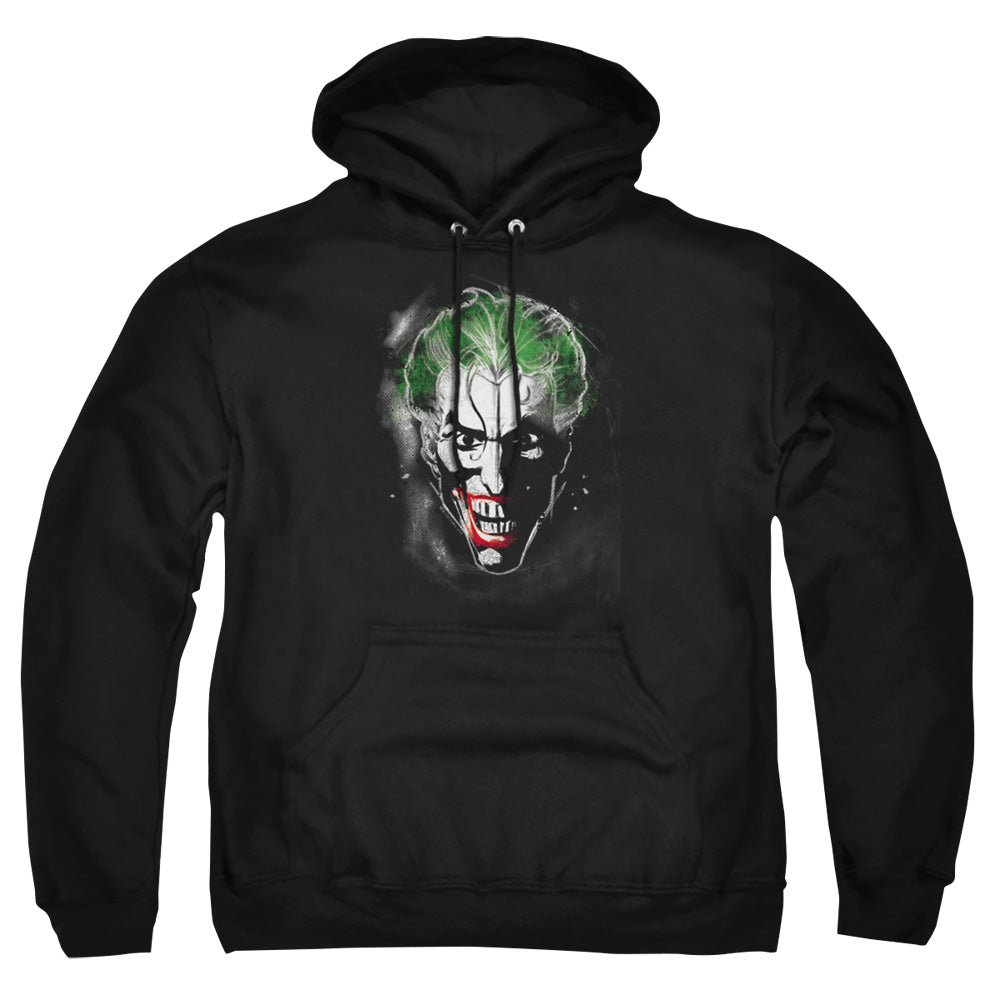 Batman Face Of Madness Mens Hoodie Black