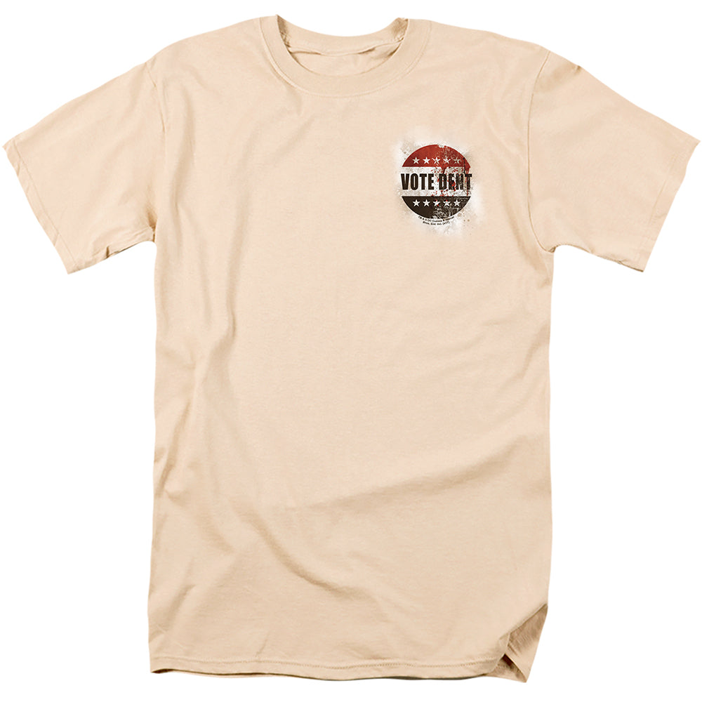 Arkham City Vote Dent Mens T Shirt Cream