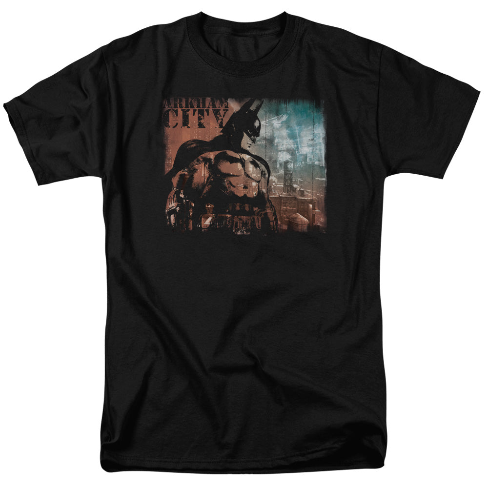 Arkham City City Knockout Mens T Shirt Black