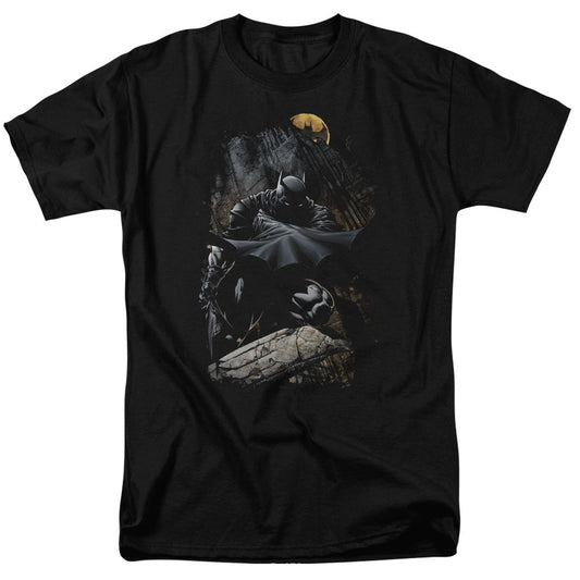 Batman Sweeping Cape Mens T Shirt Black