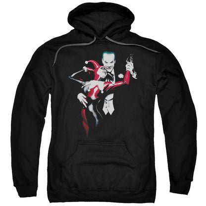 Batman Harley And Joker Mens Hoodie Black