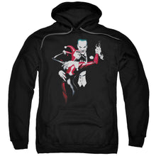 Load image into Gallery viewer, Batman Harley And Joker Mens Hoodie Black
