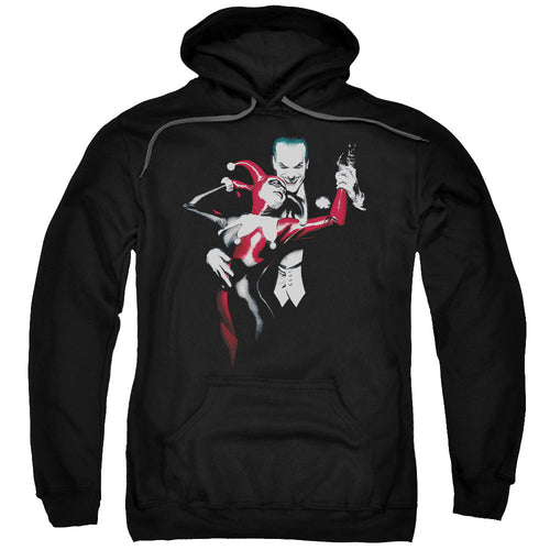 Batman Harley And Joker Mens Hoodie Black