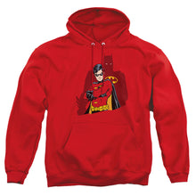 Load image into Gallery viewer, Batman Wingman Mens Hoodie Red
