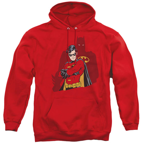Batman Wingman Mens Hoodie Red