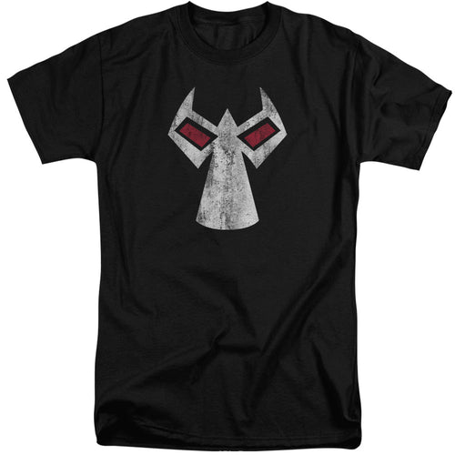 Batman Bane Mask Mens Tall T Shirt Black