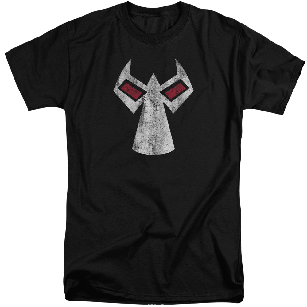 Batman Bane Mask Mens Tall T Shirt Black