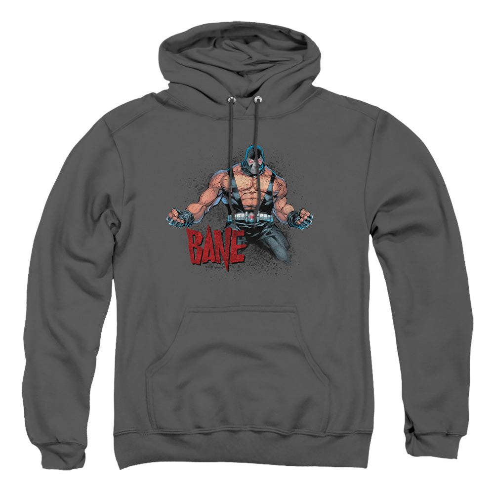 Batman Bane Flex Mens Hoodie Charcoal
