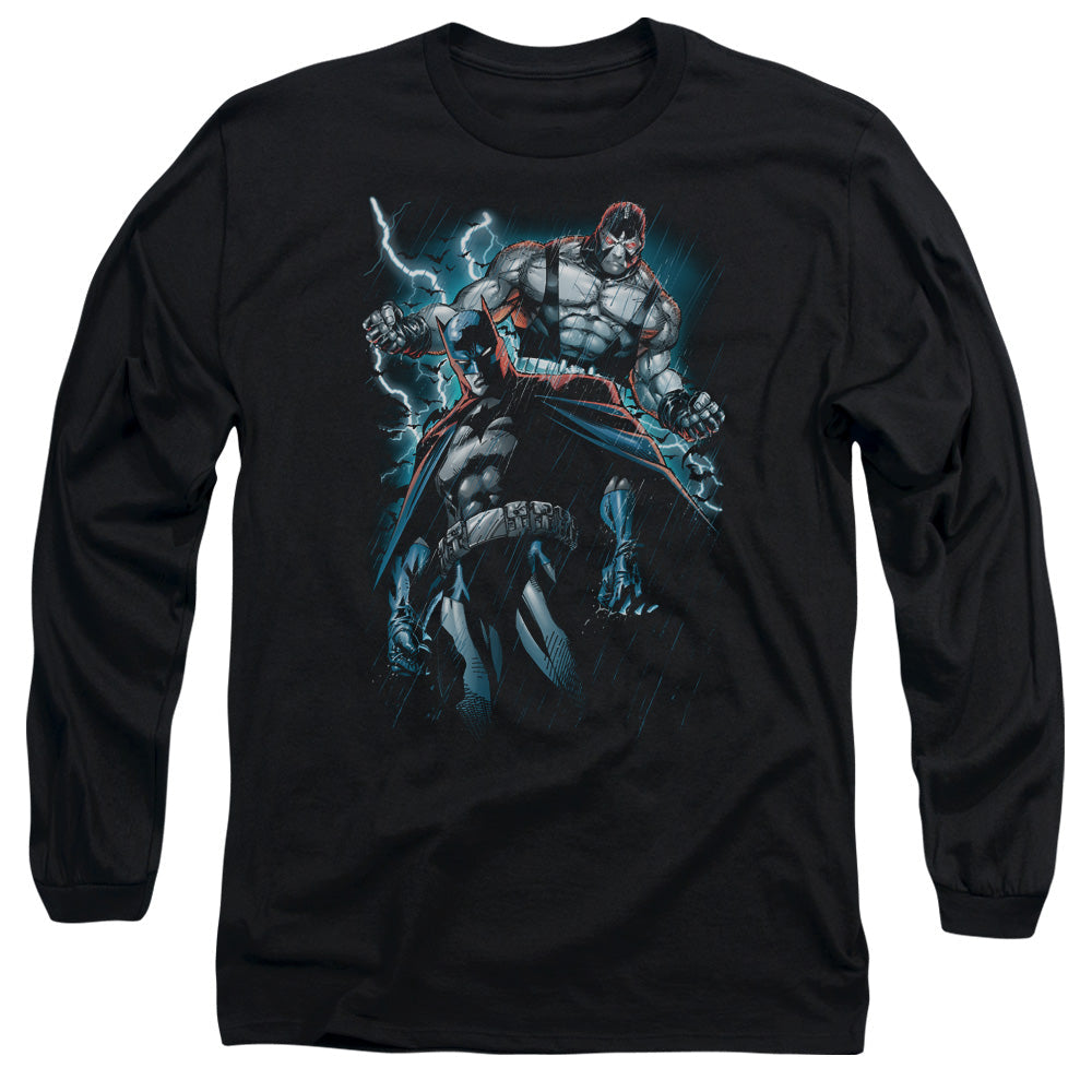 Batman Evil Rising Mens Long Sleeve Shirt Black