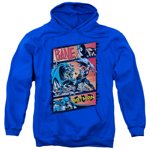 Batman Epic Batle Mens Hoodie Royal Blue