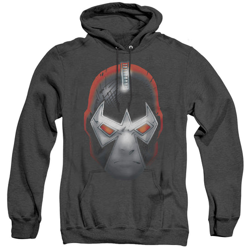 Batman Bane Head Heather Mens Hoodie Black