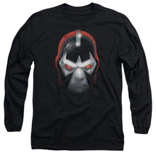 Load image into Gallery viewer, Batman Bane Head Mens Long Sleeve Shirt Black
