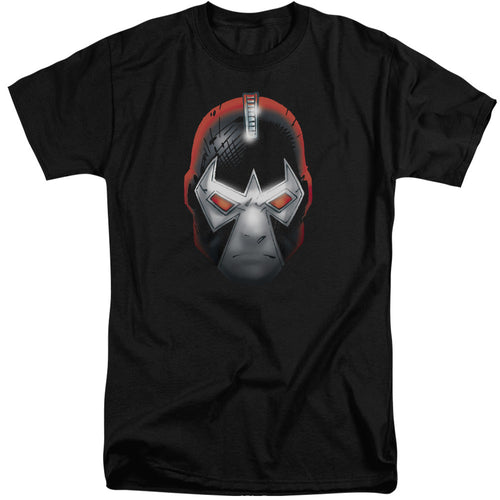 Batman Bane Head Mens Tall T Shirt Black