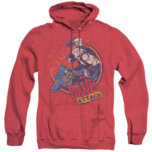 Batman Bane Attack! Heather Mens Hoodie Red