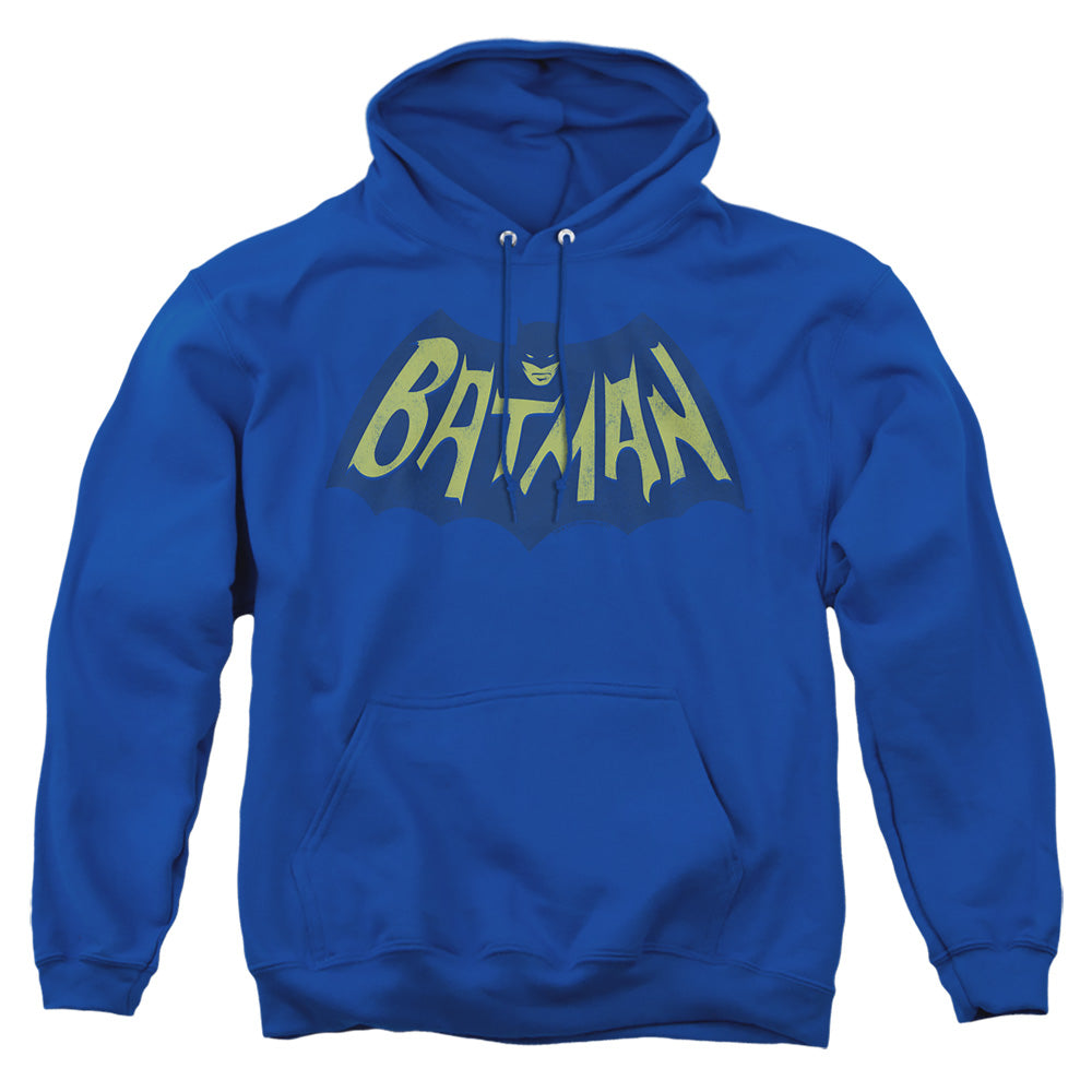 Batman Show Bat Logo Mens Hoodie Royal