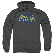 Load image into Gallery viewer, Batman Show Bat Logo Mens Hoodie Charcoal
