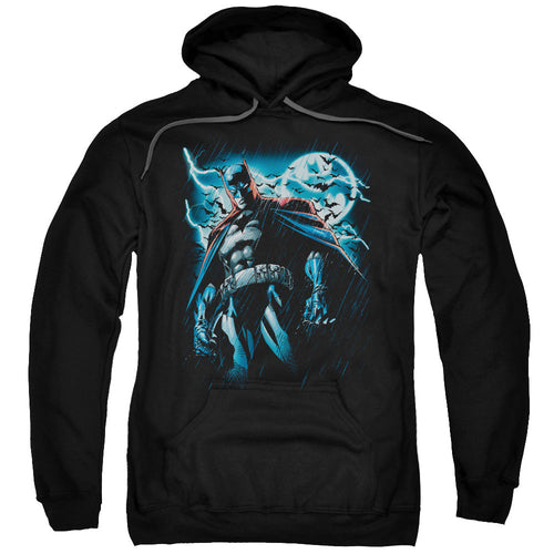 Batman Stormy Knight Mens Hoodie Black