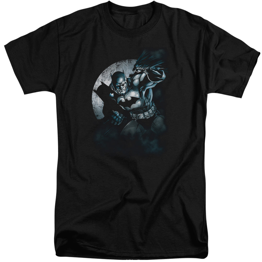 Batman Batman Spotlight Mens Tall T Shirt Black