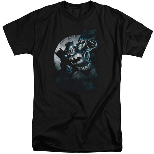 Batman Batman Spotlight Mens Tall T Shirt Black