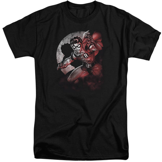 Batman Robin Spotlight Mens Tall T Shirt Black