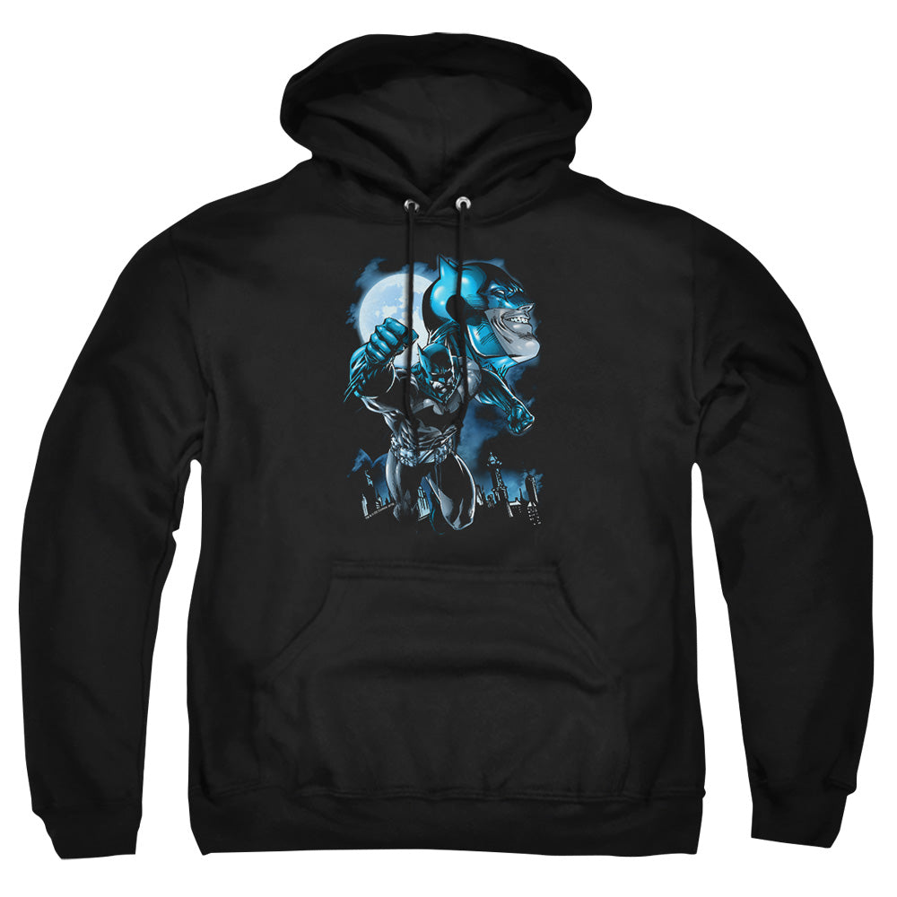 Batman Moonlight Bat Mens Hoodie Black