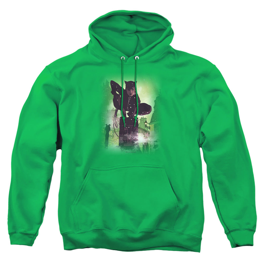 Batman Catwoman #63 Cover Mens Hoodie Kelly Green