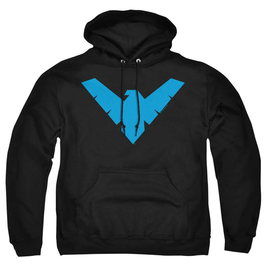 Batman Nightwing Symbol Mens Hoodie Black