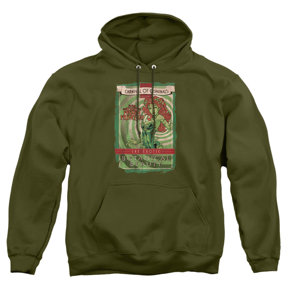 Batman Botanical Beauty Mens Hoodie Military Green