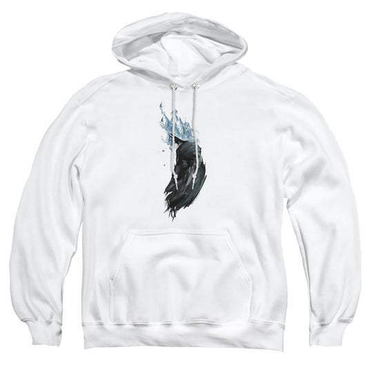 Batman Wash Mens Hoodie White