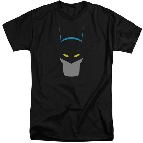 Batman Simplified Mens Tall T Shirt Black