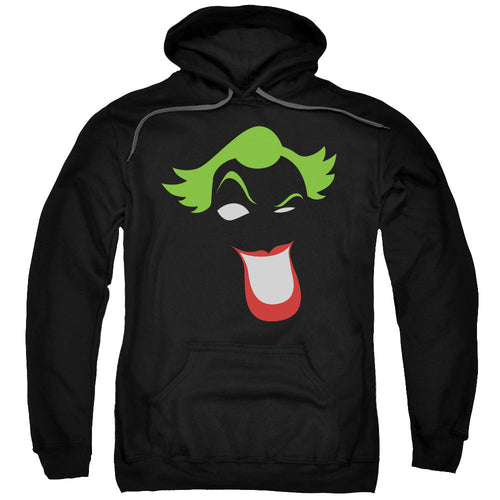 Batman Joker Simplified Mens Hoodie Black