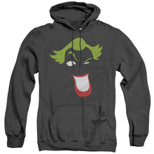 Load image into Gallery viewer, Batman Joker Simplified Heather Mens Hoodie Black
