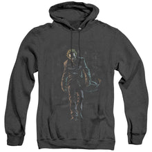 Load image into Gallery viewer, Batman Joker Leaves Arkham Heather Mens Hoodie Black
