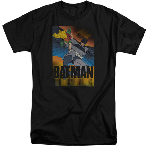 Batman Dk Returns Mens Tall T Shirt Black