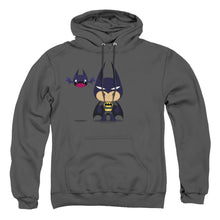Load image into Gallery viewer, Batman Cute Batman Mens Hoodie Charcoal
