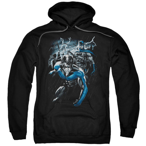 Batman Dynamic Duo Mens Hoodie Black