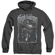 Load image into Gallery viewer, Batman Nightwing Biker Heather Mens Hoodie Black
