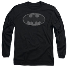 Load image into Gallery viewer, Batman Chainmail Shield Mens Long Sleeve Shirt Black

