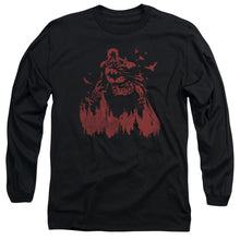 Load image into Gallery viewer, Batman Red Knight Mens Long Sleeve Shirt Black
