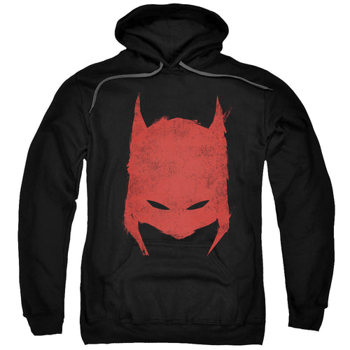 Batman Hacked & Scratched Mens Hoodie Black