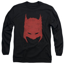 Load image into Gallery viewer, Batman Hacked &amp; Scratched Mens Long Sleeve Shirt Black
