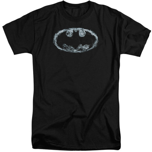 Batman Oke Signal Mens Tall T Shirt Black